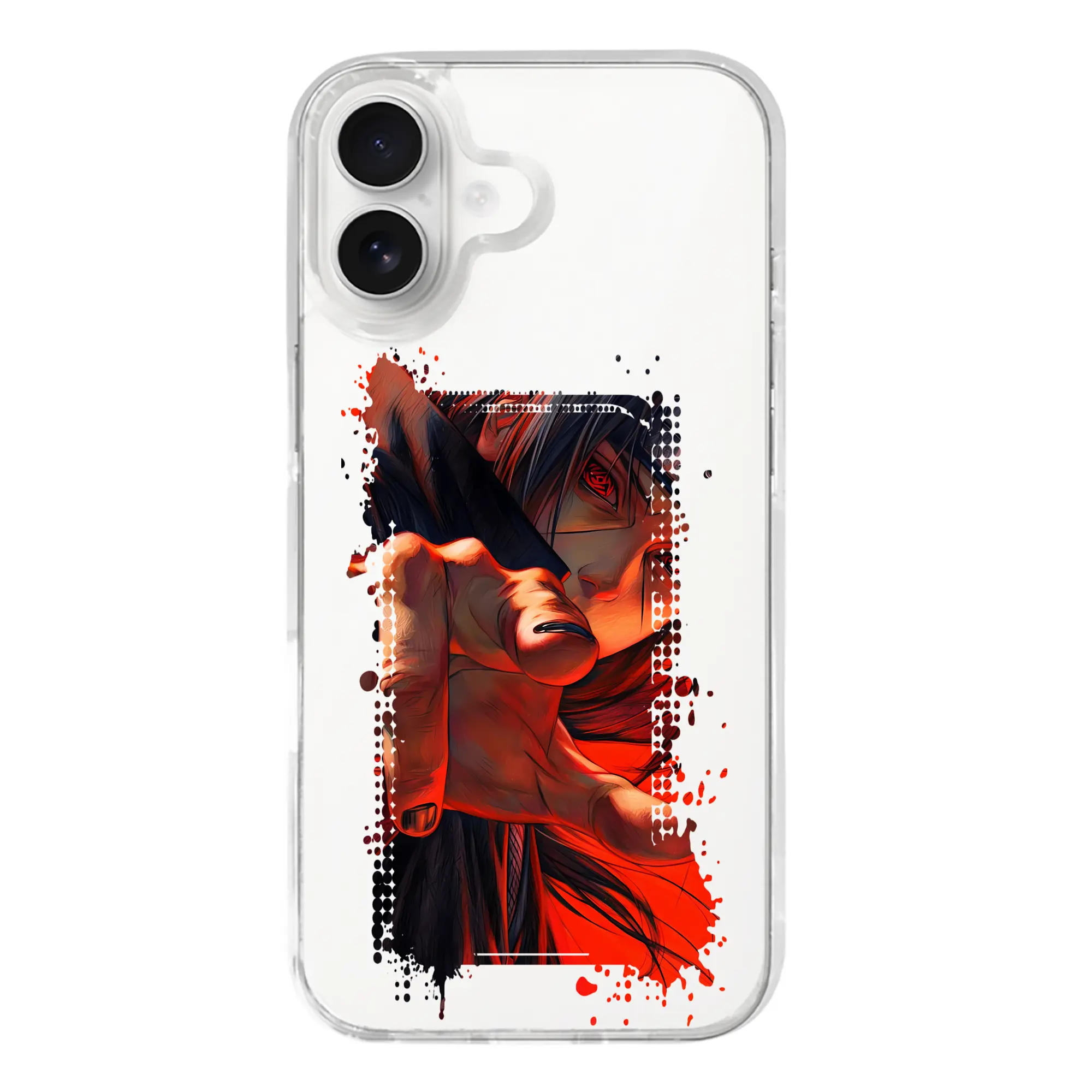 ナルト グッズ うちは イタチ - iPhone 17シリーズ 透明スマホケース – 薄型・耐衝撃・精密フィット保護カバー